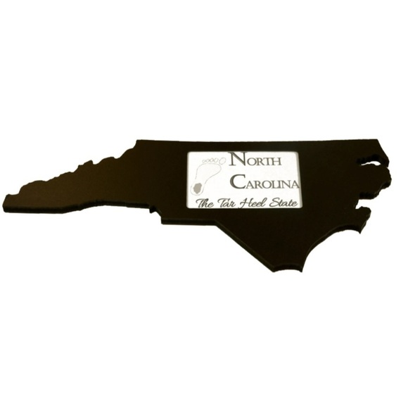 Sweet Caroline North Carolina Pinecone Home Hand Crafted Picture Frame 4x6 Black - Picture 3 of 8